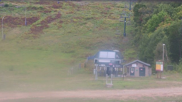 view from Tremblant Nord Base on 2026-09-13