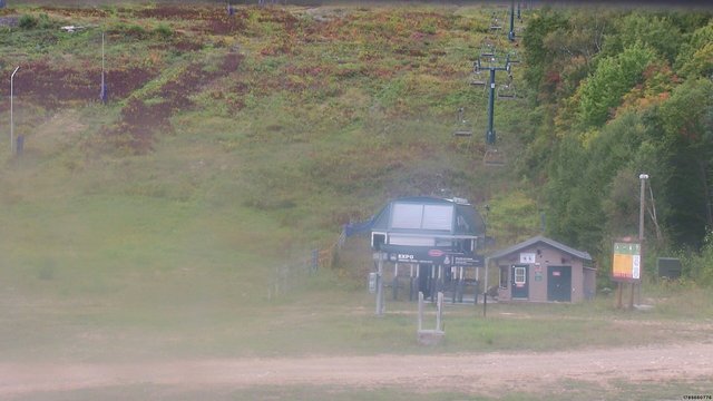 view from Tremblant Nord Base on 2026-09-17