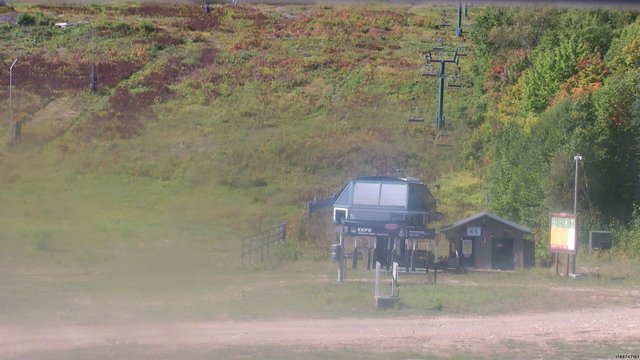 view from Tremblant Nord Base on 2026-09-18