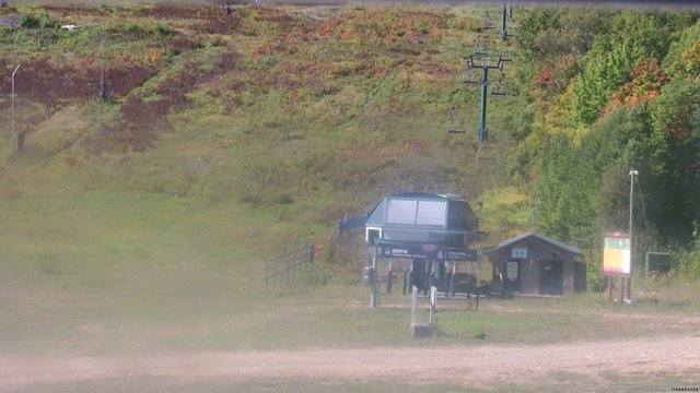 view from Tremblant Nord Base on 2026-09-19