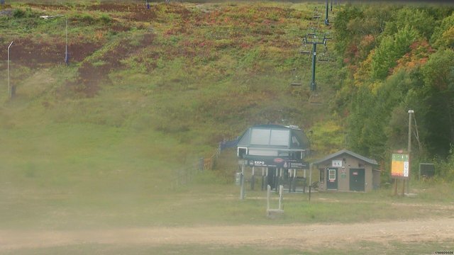 view from Tremblant Nord Base on 2026-09-20