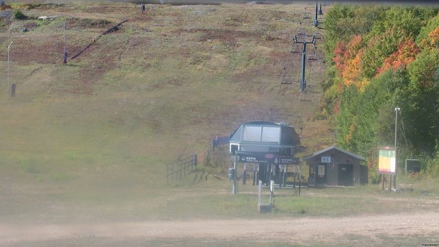 view from Tremblant Nord Base on 2026-09-24
