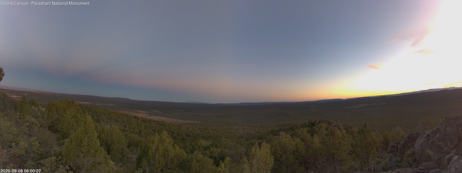 time-lapse frame, Mt Dellenbaugh - North Vista webcam