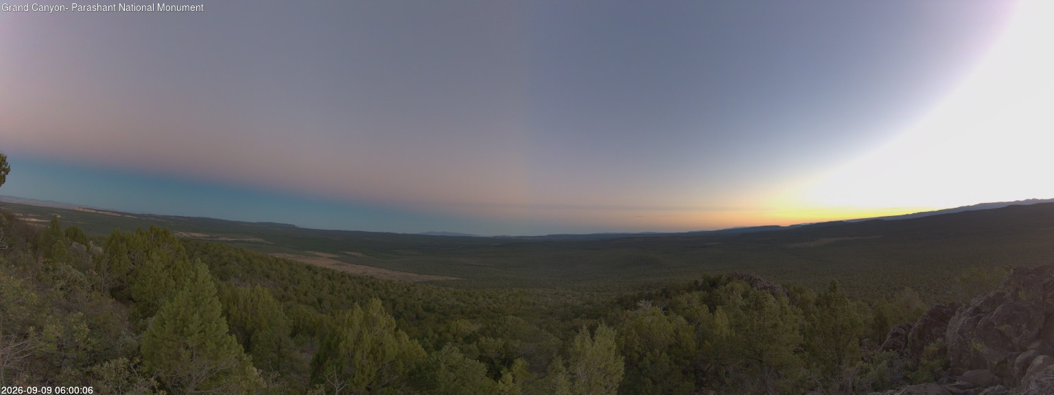 time-lapse frame, Mt Dellenbaugh - North Vista webcam