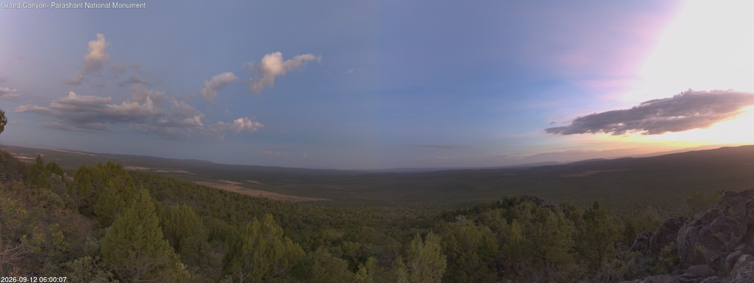 time-lapse frame, Mt Dellenbaugh - North Vista webcam