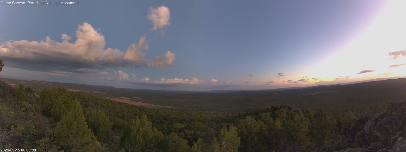 time-lapse frame, Mt Dellenbaugh - North Vista webcam