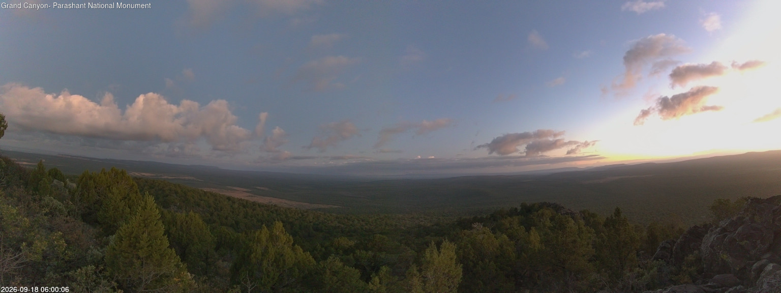 time-lapse frame, Mt Dellenbaugh - North Vista webcam