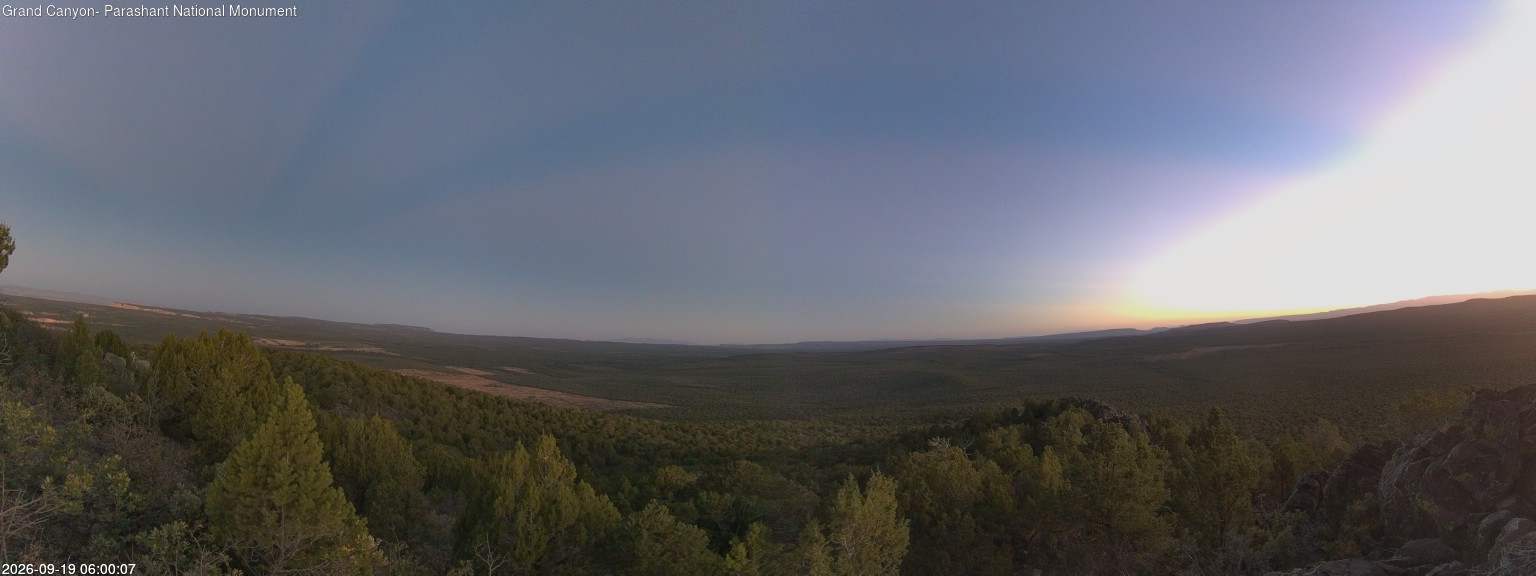 time-lapse frame, Mt Dellenbaugh - North Vista webcam