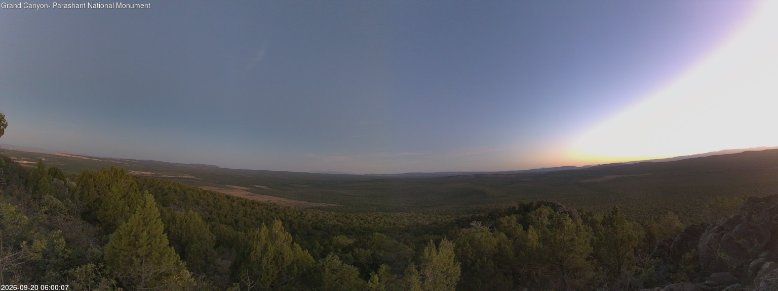 time-lapse frame, Mt Dellenbaugh - North Vista webcam