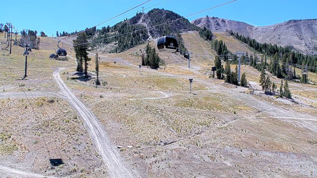 view from Mammoth Main Lodge on 2026-09-07
