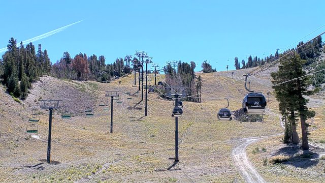view from Mammoth Main Lodge on 2026-09-12