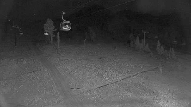 time-lapse frame, Mammoth Main Lodge webcam
