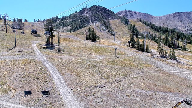 view from Mammoth Main Lodge on 2026-09-15