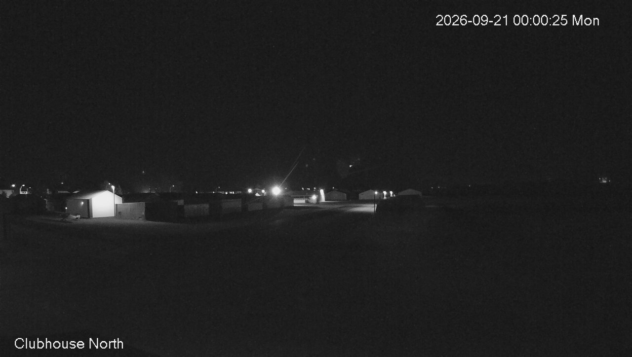time-lapse frame, North view of Lacombe Airport webcam
