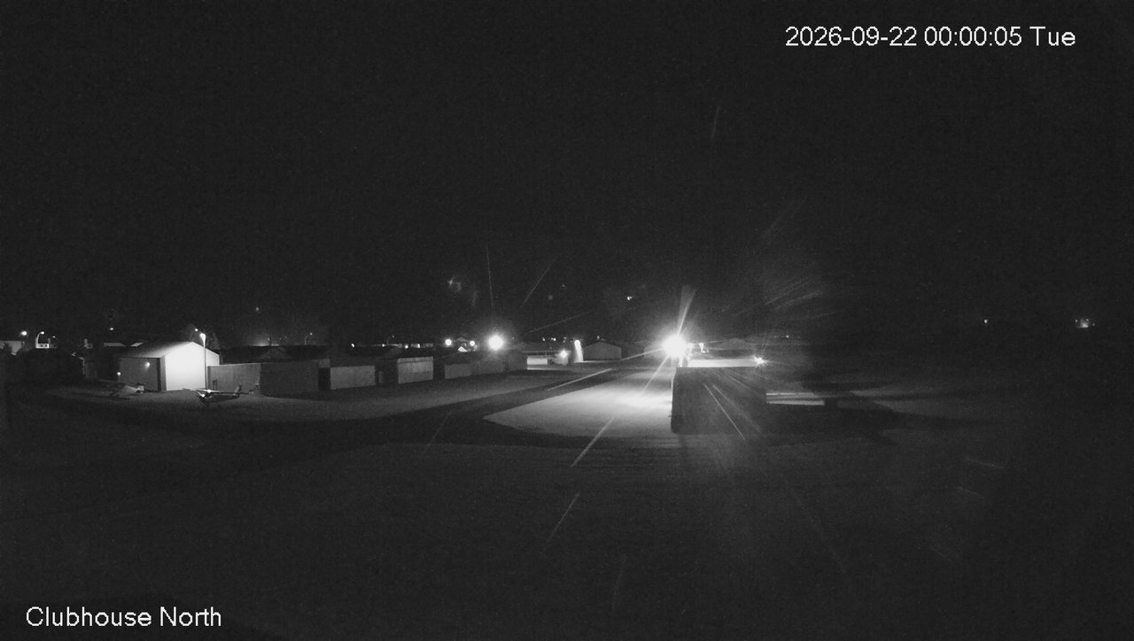 time-lapse frame, North view of Lacombe Airport webcam