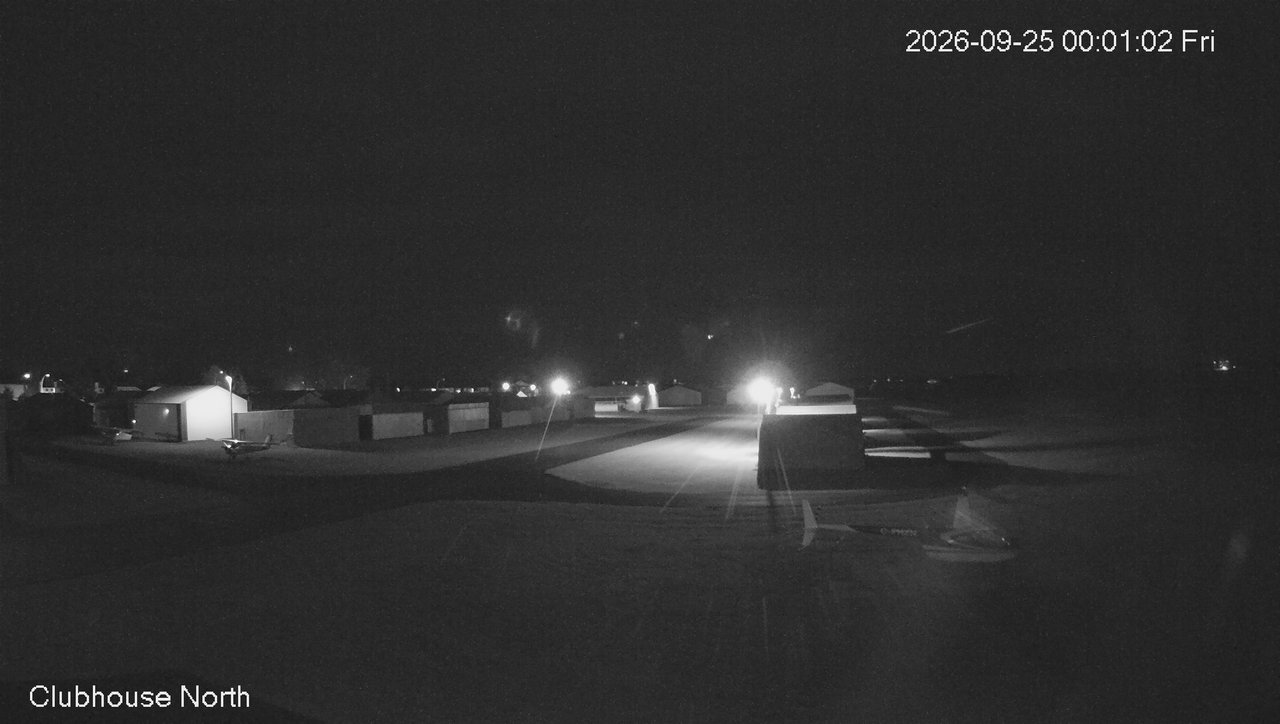 time-lapse frame, North view of Lacombe Airport webcam