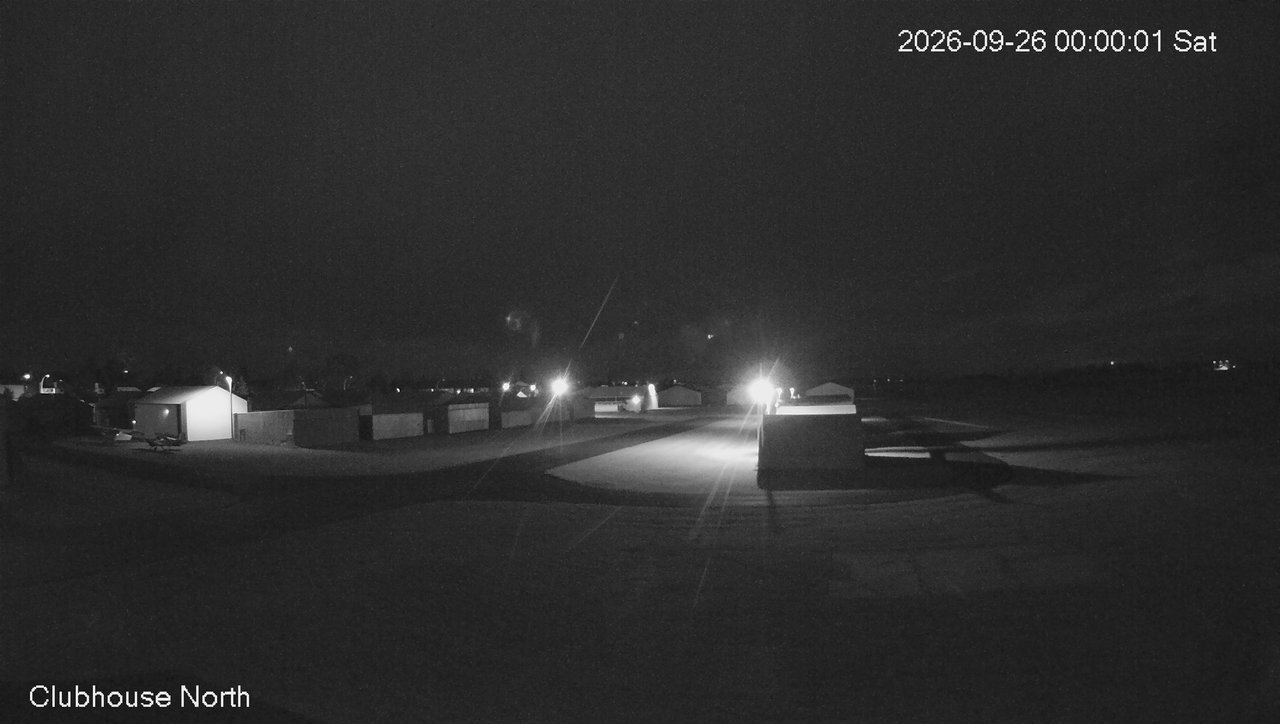 time-lapse frame, North view of Lacombe Airport webcam