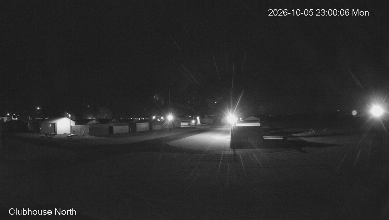 time-lapse frame, North view of Lacombe Airport webcam