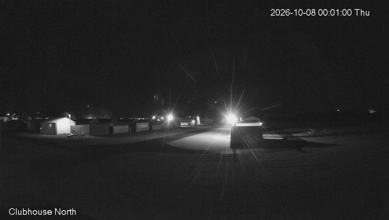 time-lapse frame, North view of Lacombe Airport webcam