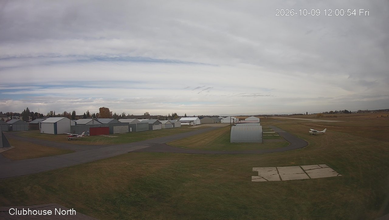 view from North view of Lacombe Airport on 2026-10-09