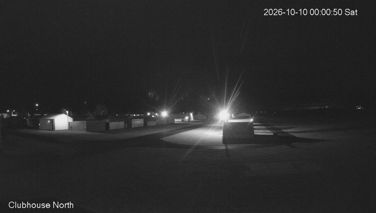 time-lapse frame, North view of Lacombe Airport webcam