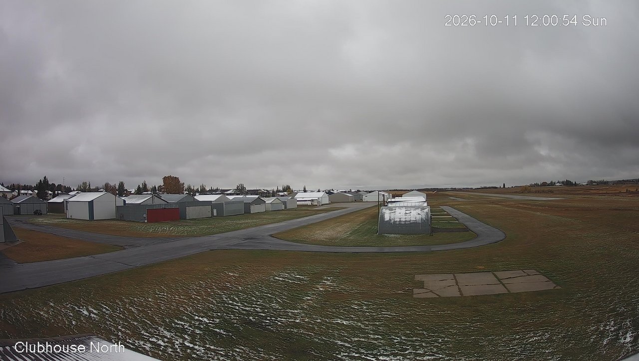 view from North view of Lacombe Airport on 2026-10-11
