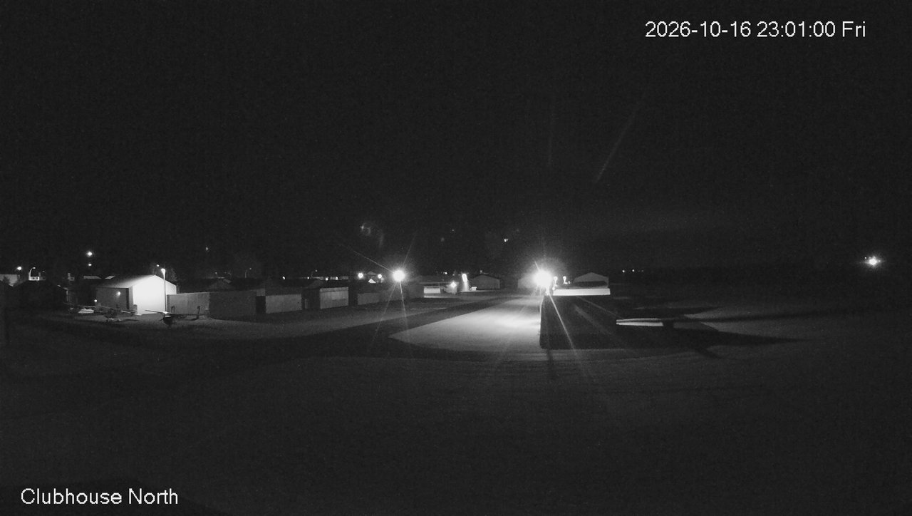 time-lapse frame, North view of Lacombe Airport webcam