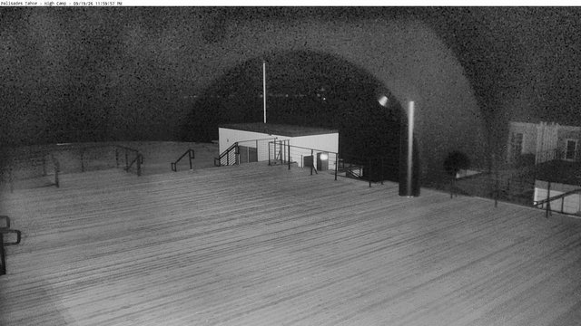 time-lapse frame, Palisades High Camp Views webcam