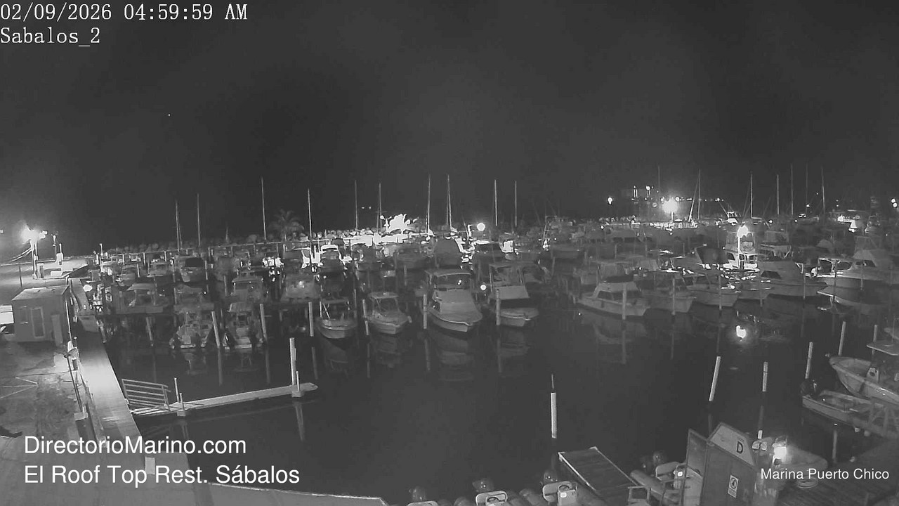 time-lapse frame, PuertoChico webcam