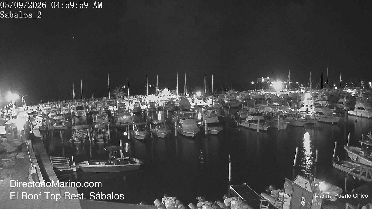time-lapse frame, PuertoChico webcam