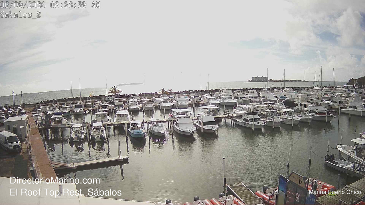 time-lapse frame, PuertoChico webcam