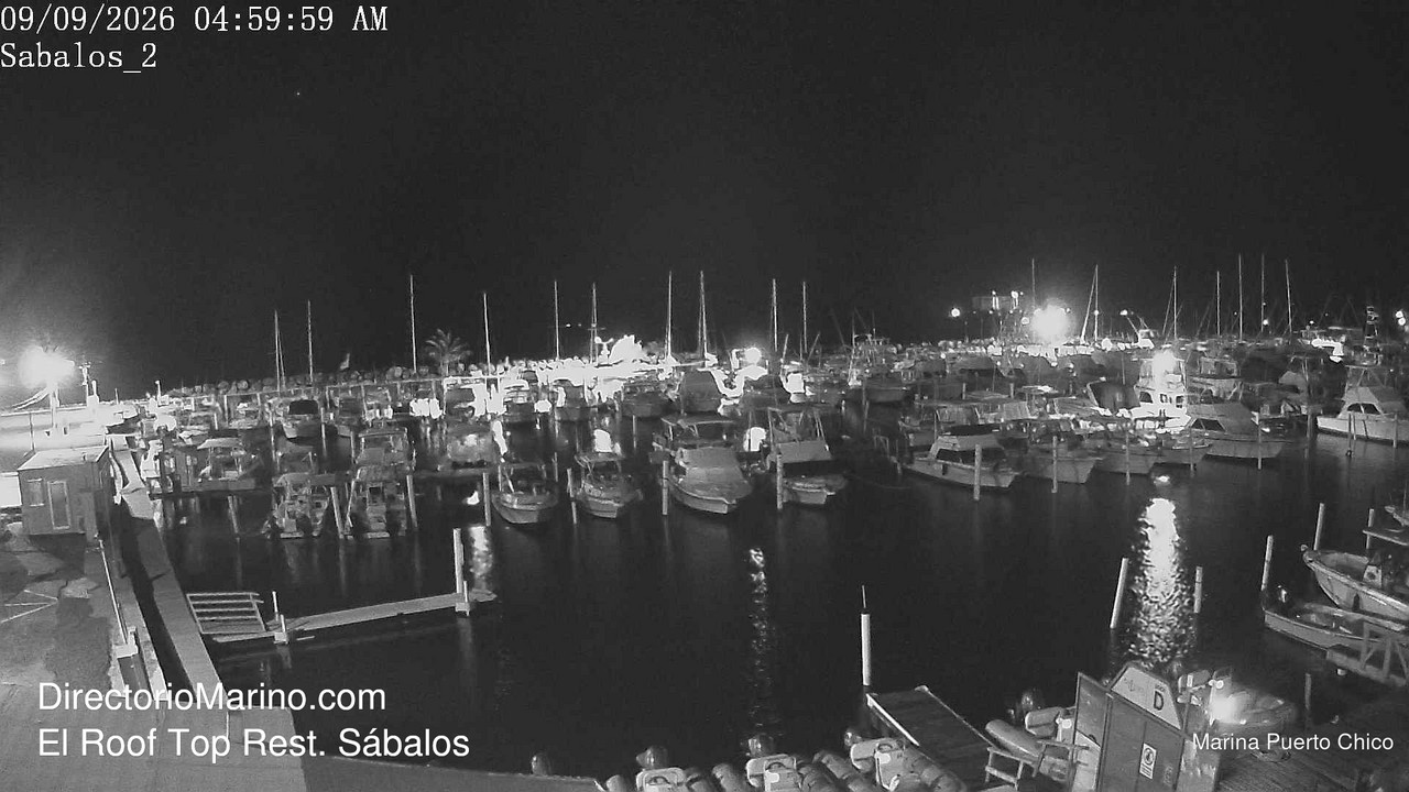 time-lapse frame, PuertoChico webcam