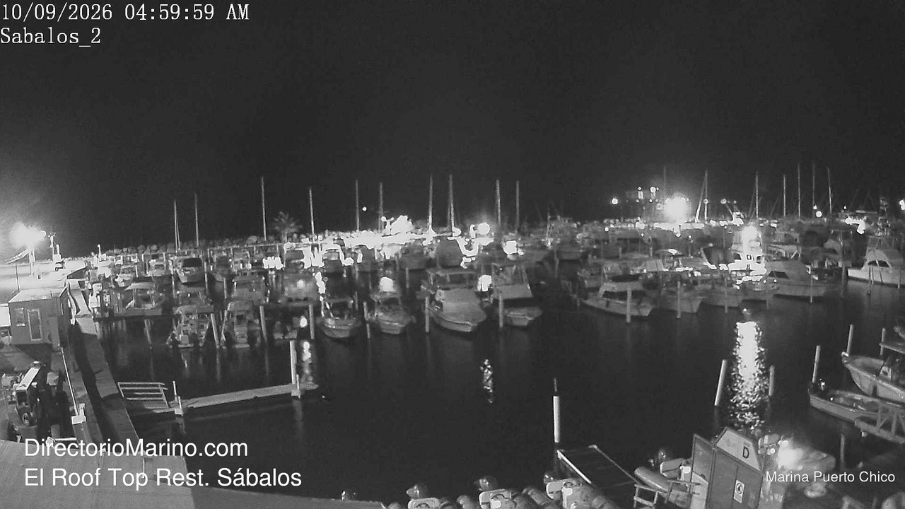 time-lapse frame, PuertoChico webcam