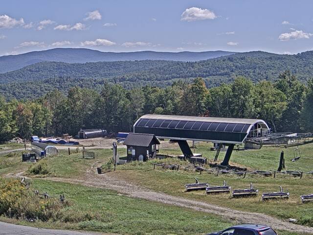 view from Sugarbush GMX Lift on 2026-09-07