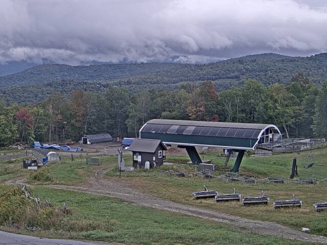view from Sugarbush GMX Lift on 2026-09-13