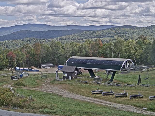 view from Sugarbush GMX Lift on 2026-09-14