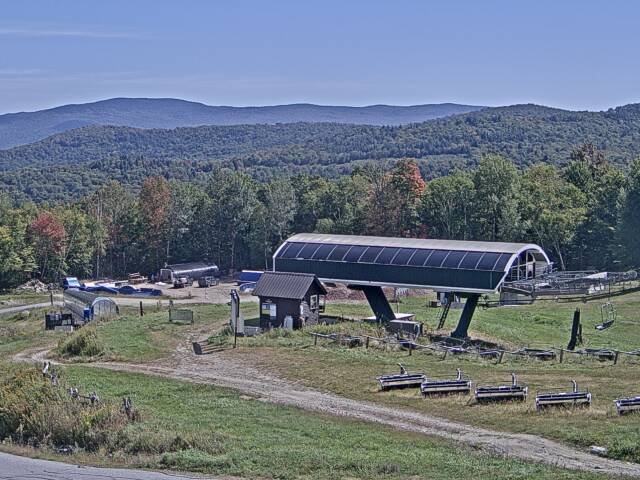 view from Sugarbush GMX Lift on 2026-09-15