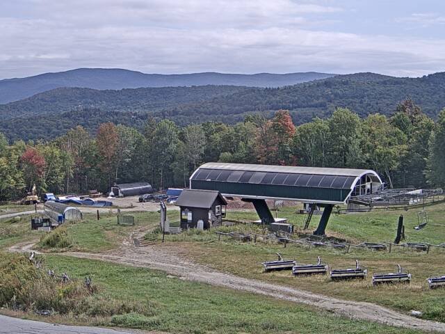 view from Sugarbush GMX Lift on 2026-09-16