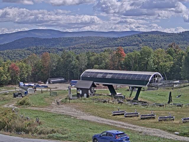 view from Sugarbush GMX Lift on 2026-09-18