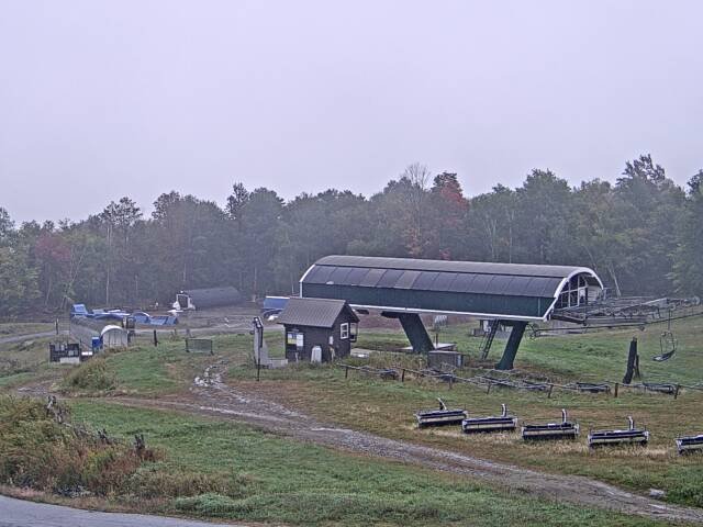 view from Sugarbush GMX Lift on 2026-09-20