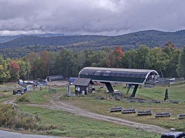 view from Sugarbush GMX Lift on 2026-09-21
