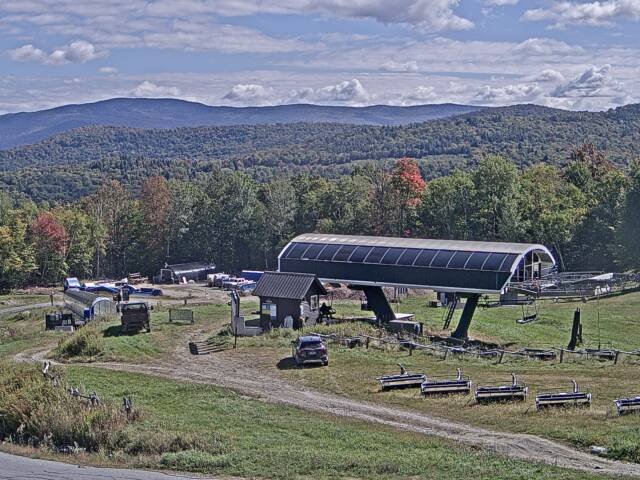 view from Sugarbush GMX Lift on 2026-09-22