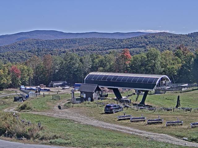 view from Sugarbush GMX Lift on 2026-09-23