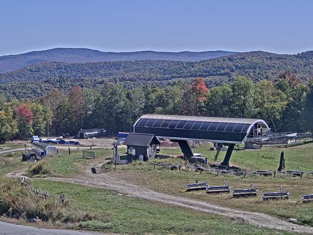 view from Sugarbush GMX Lift on 2026-09-24
