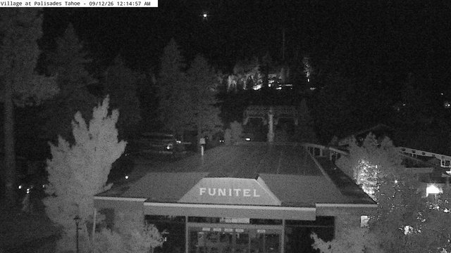 time-lapse frame, Palisades Tahoe Base Area webcam
