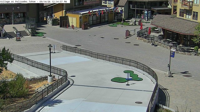 view from Palisades Tahoe Base Area on 2026-09-14