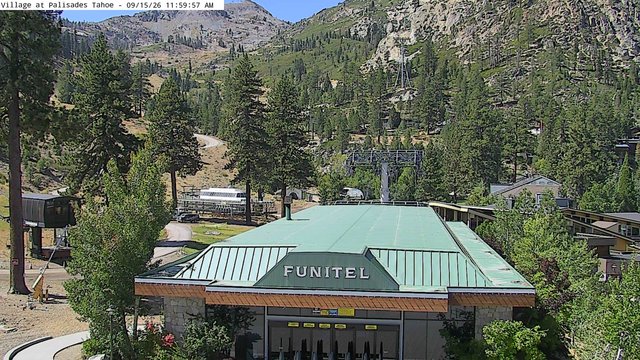view from Palisades Tahoe Base Area on 2026-09-15