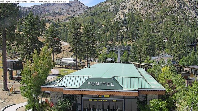 view from Palisades Tahoe Base Area on 2026-09-20