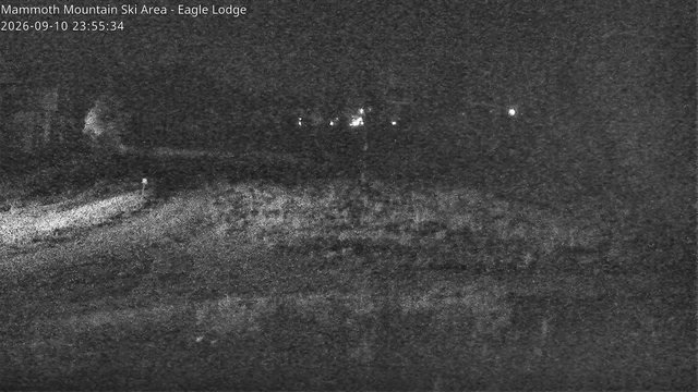 time-lapse frame, Mammoth Eagle Lodge webcam