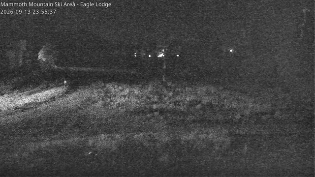 time-lapse frame, Mammoth Eagle Lodge webcam